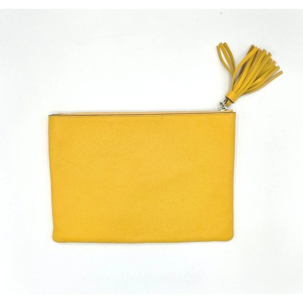 Kate Spade‎ Signature Logo Daffodil Clutch Appx 10